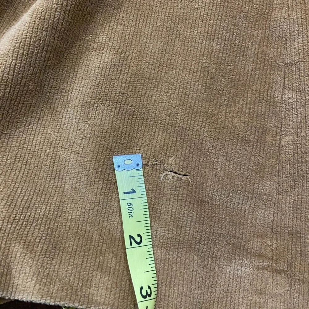 Envoy Japan Vintage Corduroy Brown Khaki Blazer Sport Coat Men's Size 44 L - Picture 7 of 8